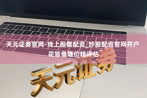 天元证券官网-线上股票配资_炒股配资官网开户 花皆鱼塘价钱评估